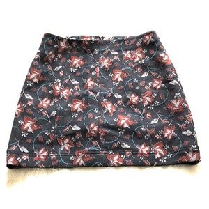 Free People floral skirt